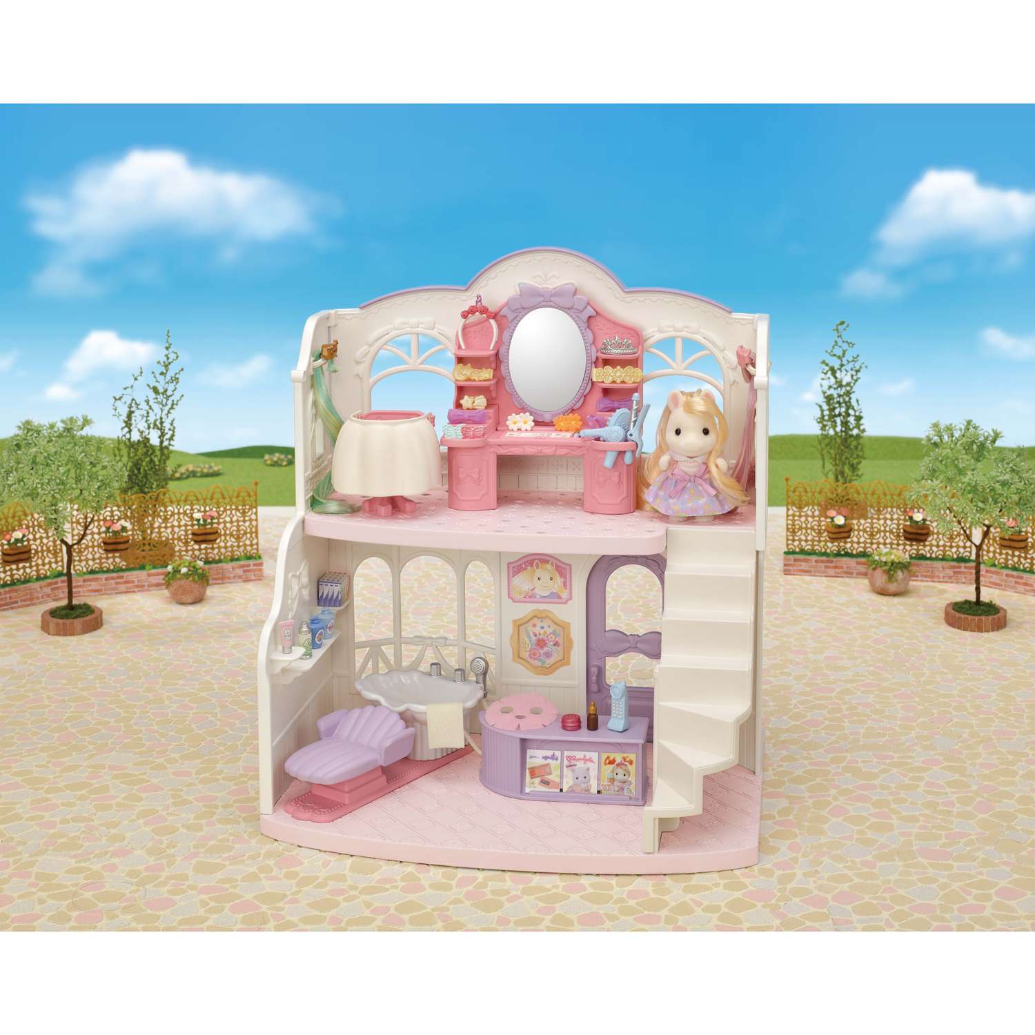 Игровой набор Sylvanian Families Салон красоты Пони - фото 7