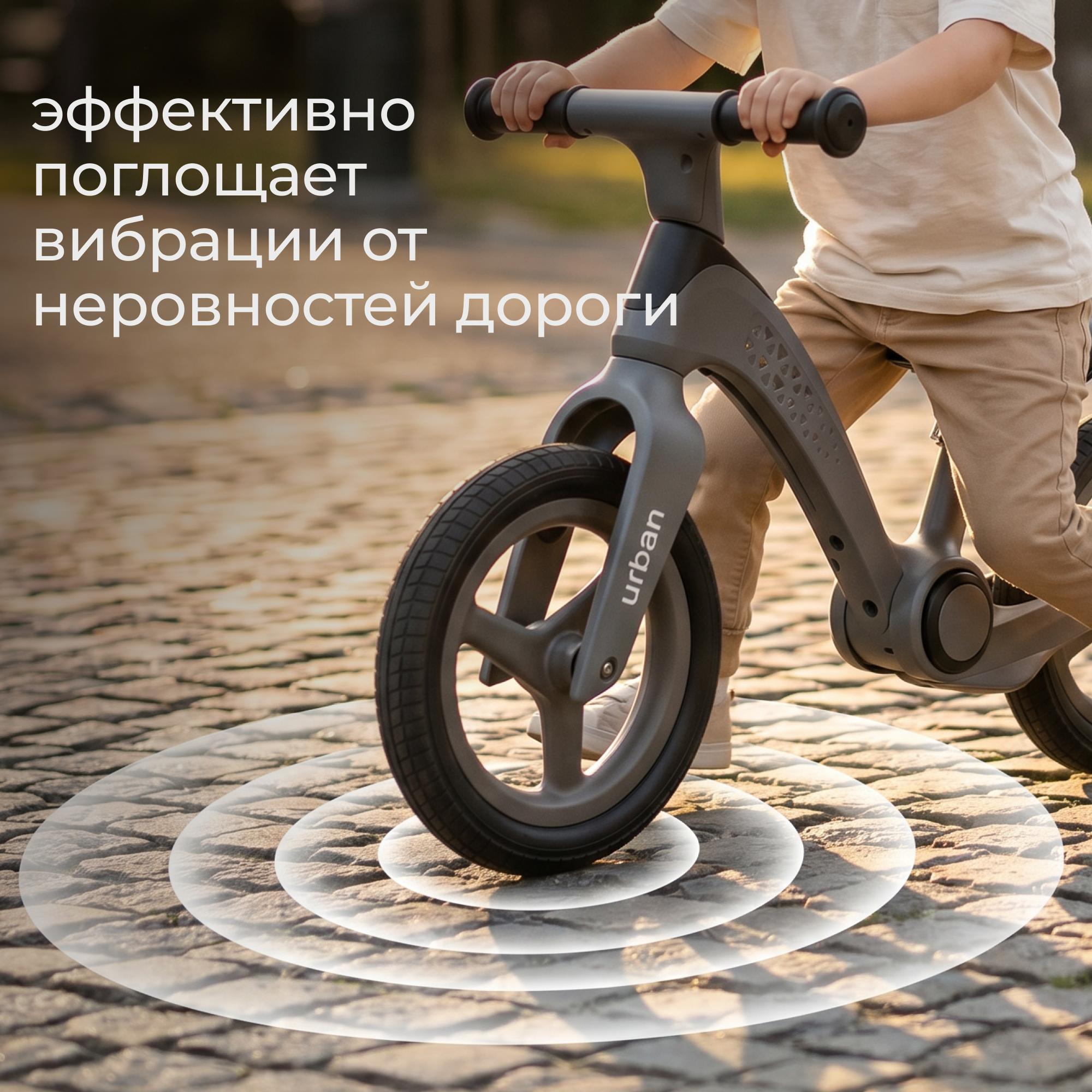 Двухколесный беговел UNIX Kids 12 дюймов - фото 12