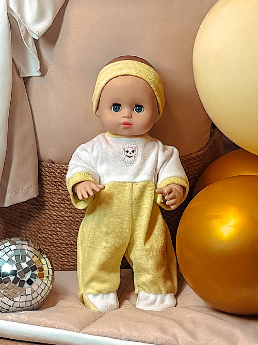 Кукла пупс СТРАНА КУКОЛ озвученная большая высота 35 см 9-С-12 - фото 18