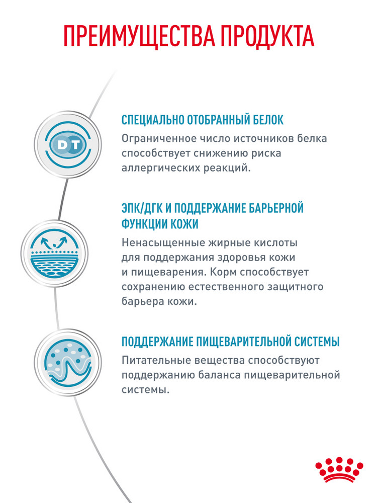 Корм для собак ROYAL CANIN Sensitivity Control SC21 при аллергии и заболеваниях кожи или непереносимости утка 7кг - фото 3