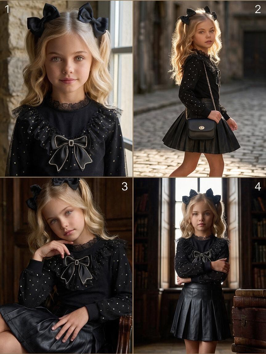 Блузка KATARINAKIDS БлузЧерн - фото 14