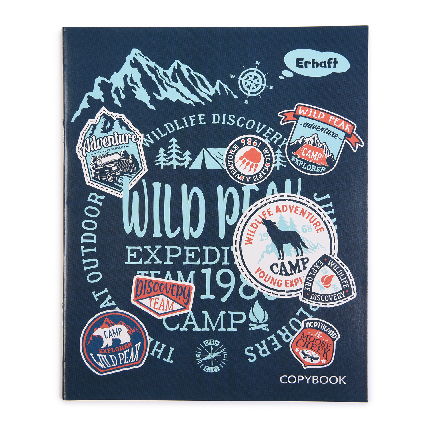 Тетрадь Erhaft клетка 24 лист. - фото 1