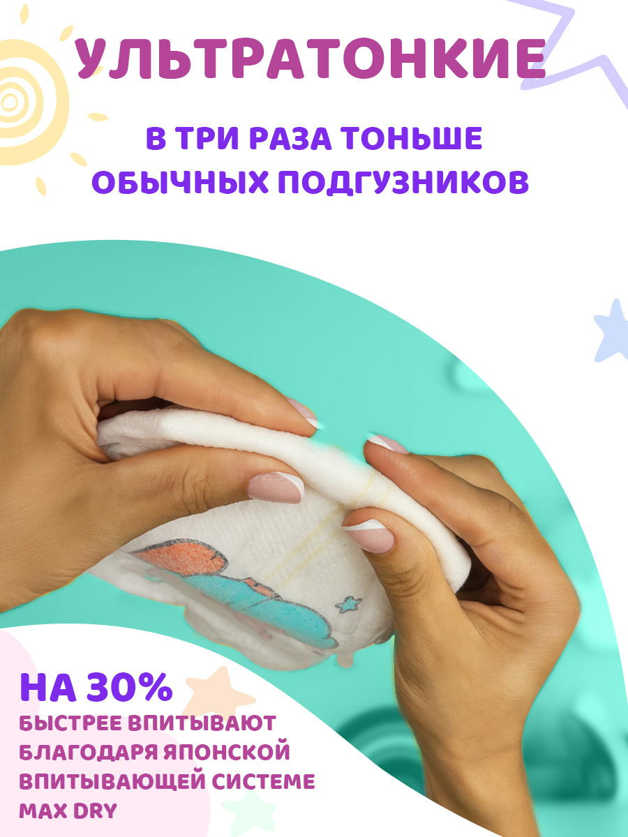 Трусики Mikko Bear Premium M (6-10 кг) 62 шт. - фото 6