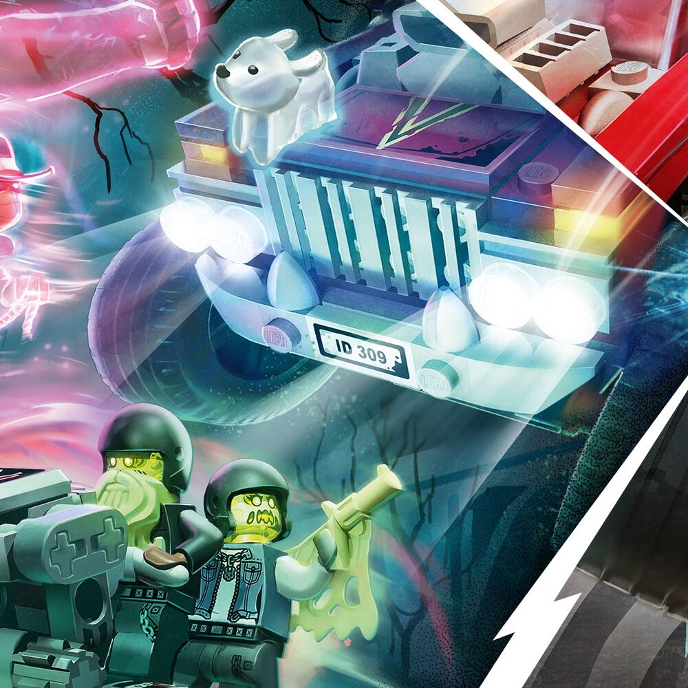 Конструктор LEGO Hidden Side Трюковый грузовик Эль-Фуэго 295 дет. - фото 4