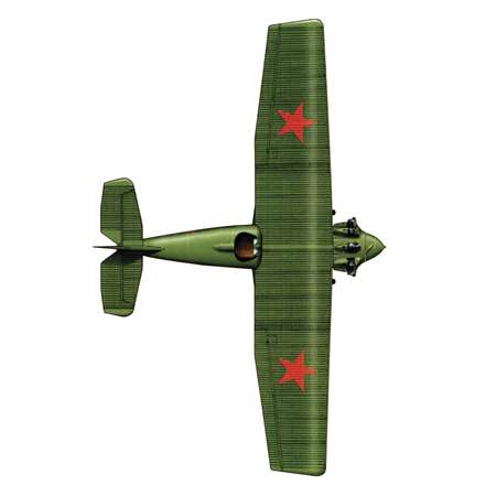 Модель для сборки Звезда Самолет АНТ-5( И-4)