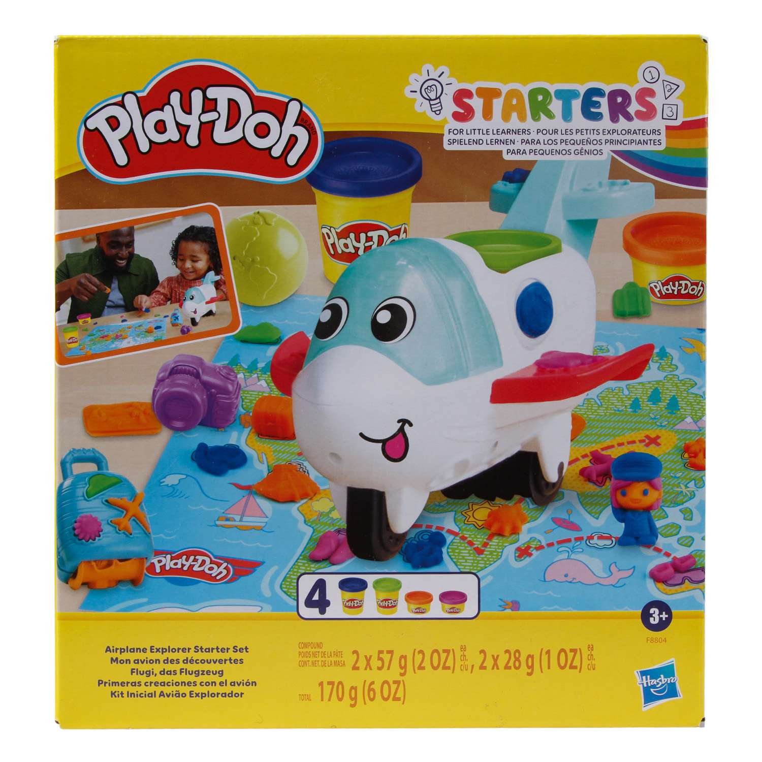 Пластилин Play-Doh Самолет-исследователь - фото 2