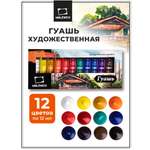 Краски гуашь Малевичъ 12 цв.