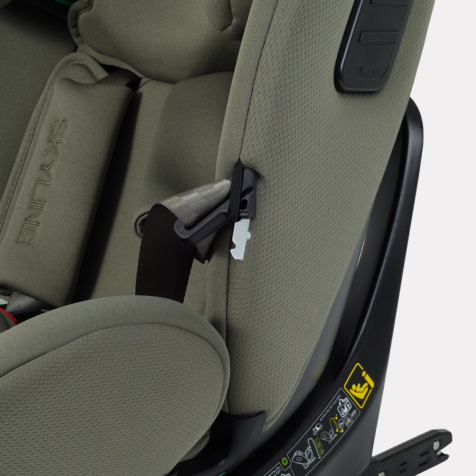 Автокресло Rant Skyline isofix Isofix 0+/1/2/3 (0-36 кг) зеленый - фото 19