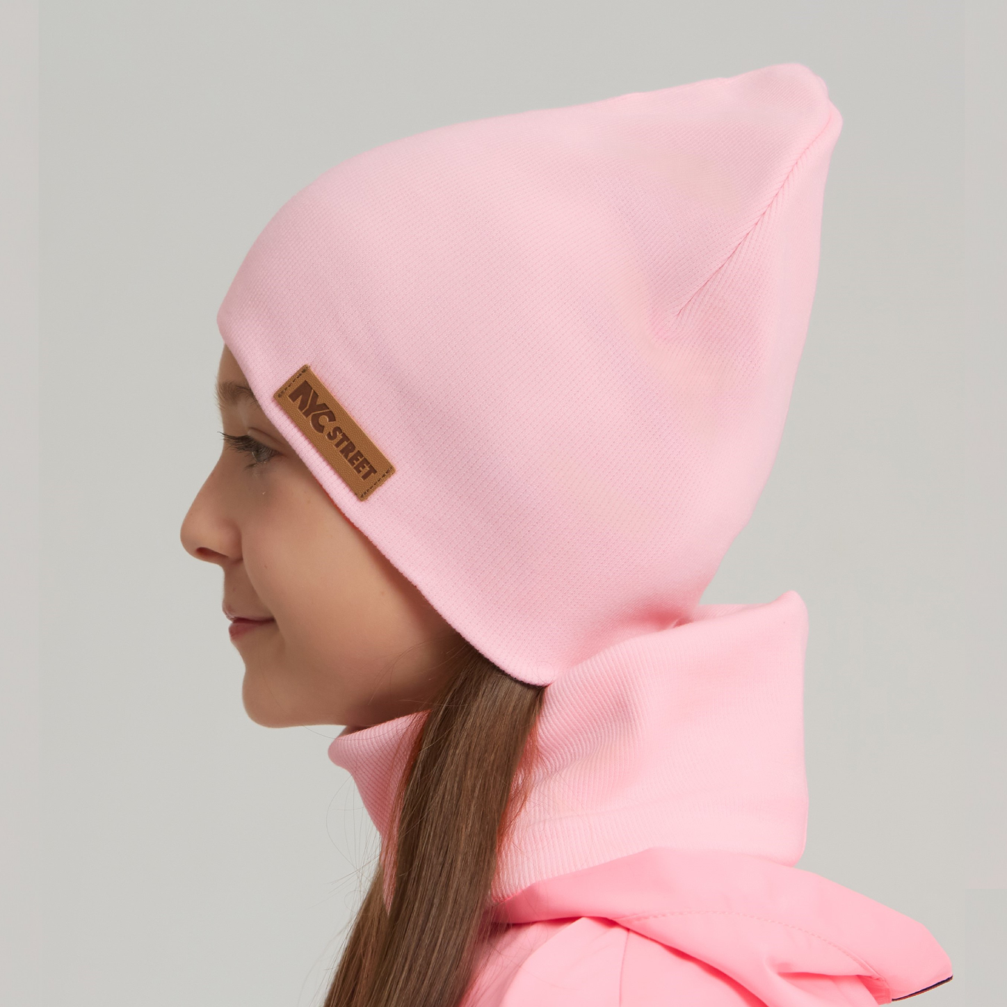 Шапка и снуд KUBRIO KU-H-69-KashG-Lpink - фото 9