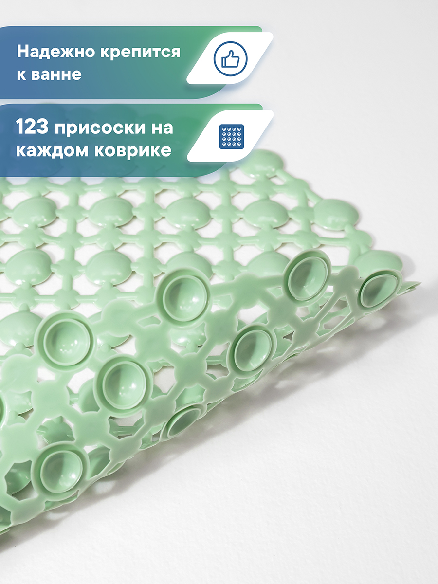 Коврик для ванной VILINA 36 x 65 см - фото 3