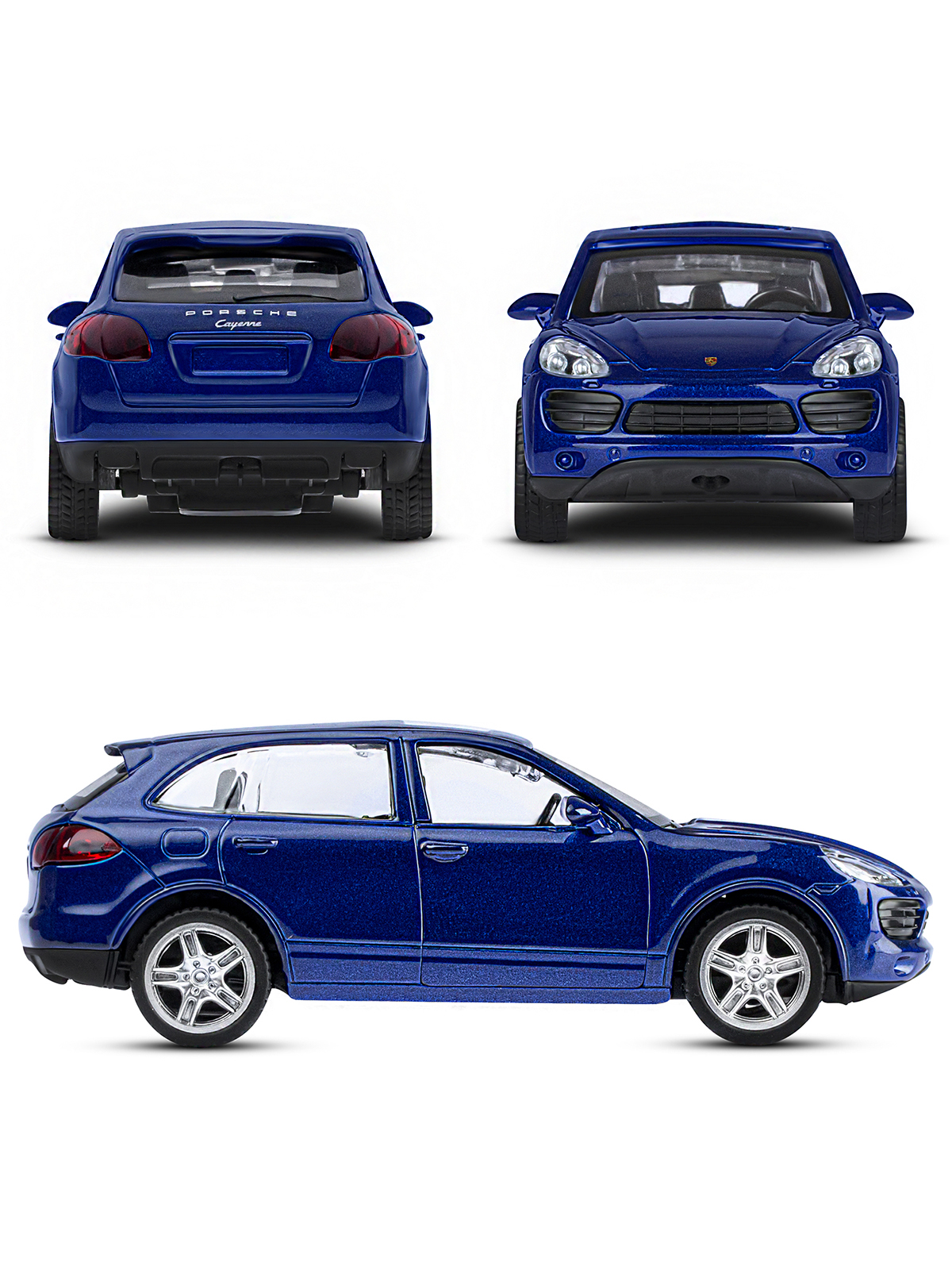 Внедорожник АВТОпанорама Porsche Cayenne S 1:43 JB1251266 - фото 5