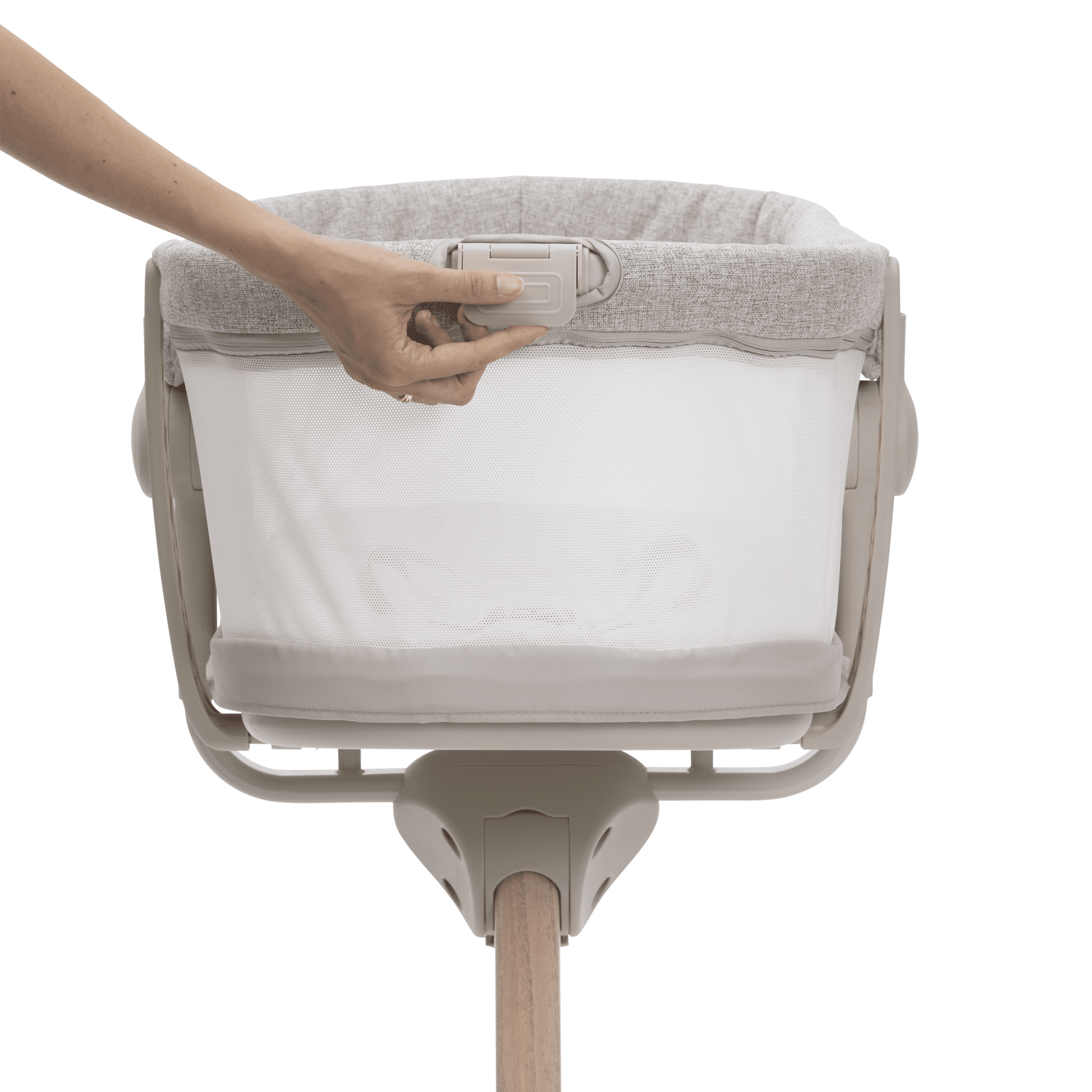 Детская кроватка Chicco Baby Hug Armonia 4в1 с рождения до 3 лет Scandinavian овальная, без маятника (бежевый) - фото 23