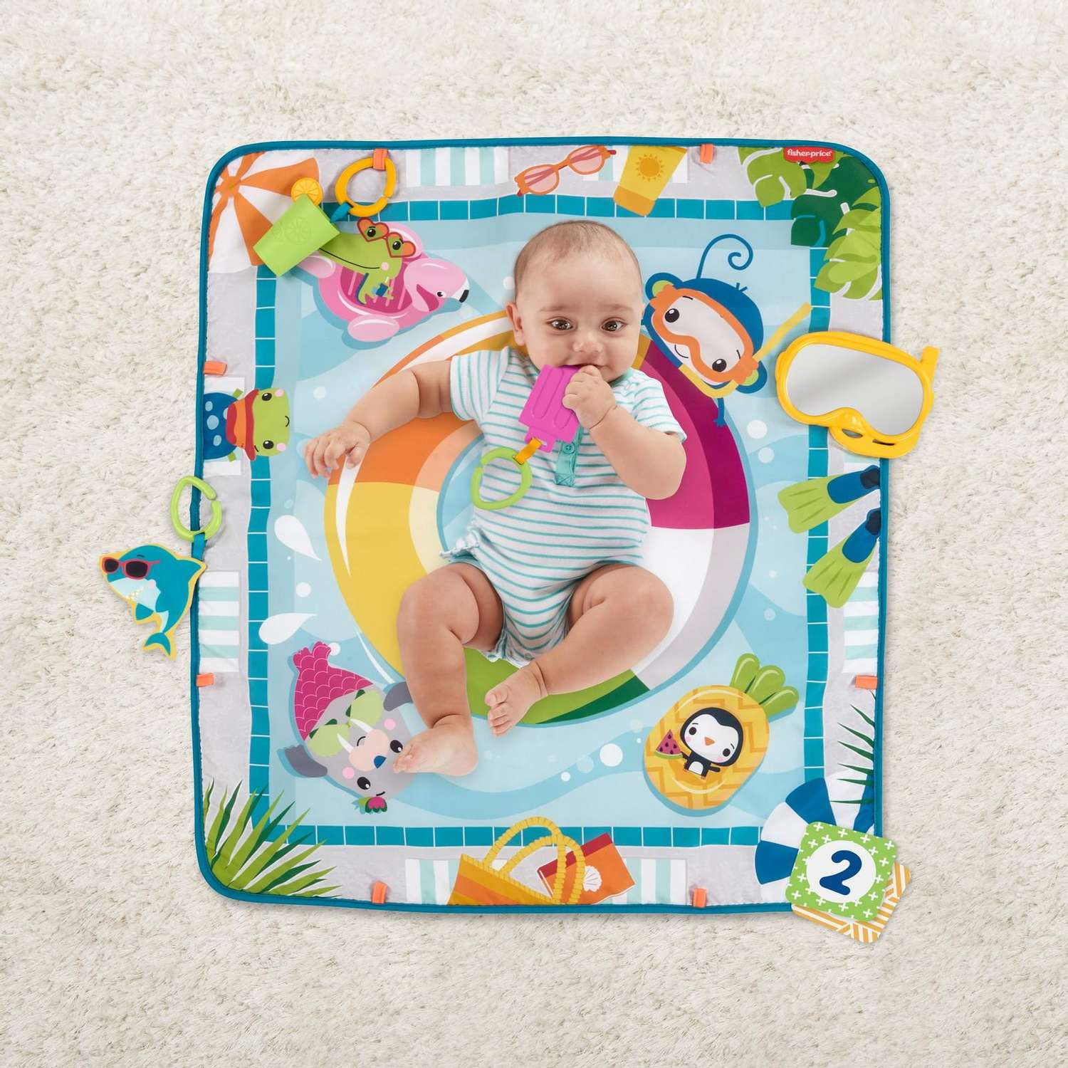 Коврик Fisher Price Бассейн - фото 10