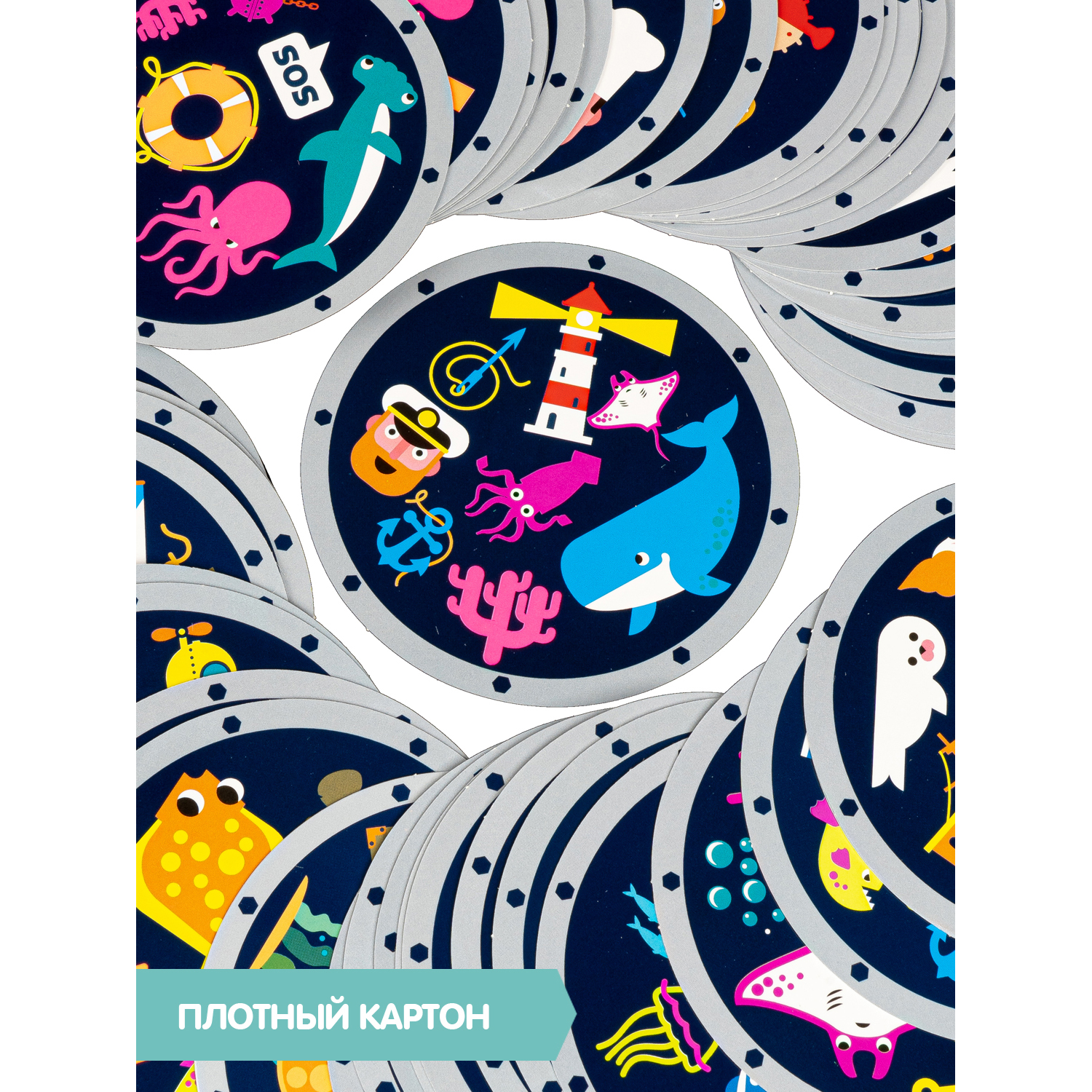 Настольная игра Bondibon карточная Батискаф - фото 6