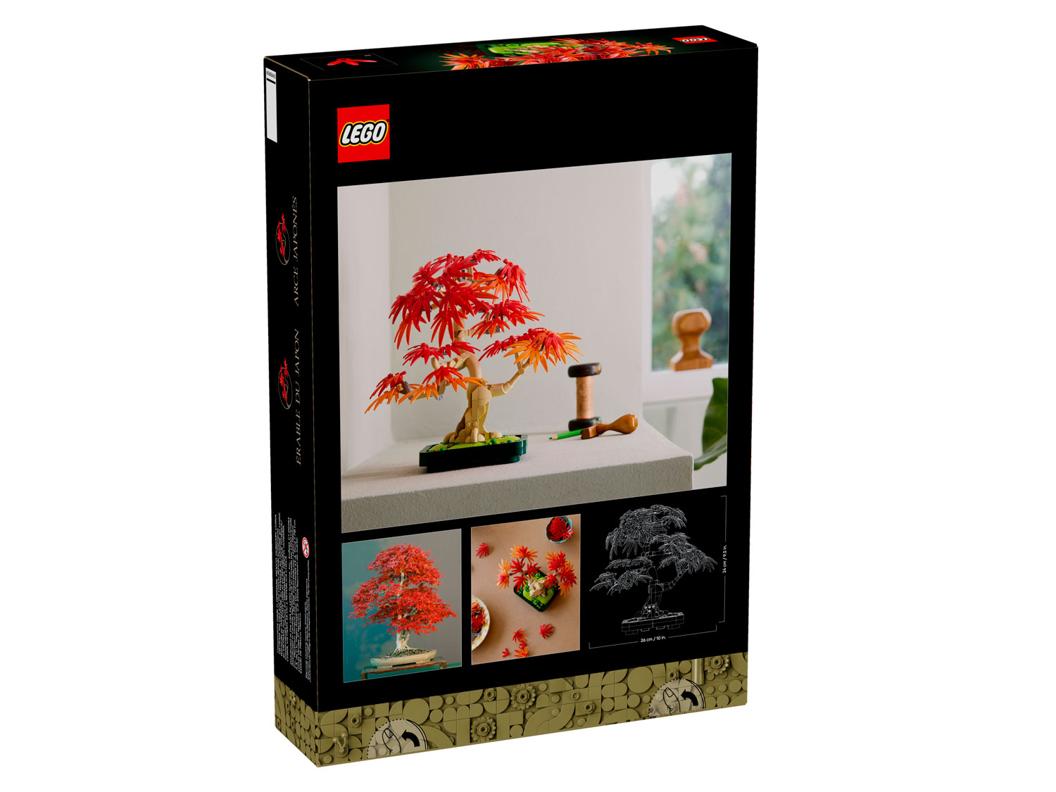 Конструктор LEGO Botanicals Японский красный клен 474 дет. - фото 6