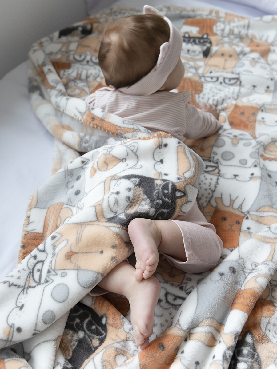 Плед Baby Nice 100 x 140 см велсофт - фото 4