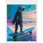 Картина по номерам Selfica На скейте