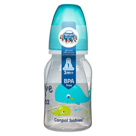 Бутылочка Canpol Babies 120 мл в ассортименте