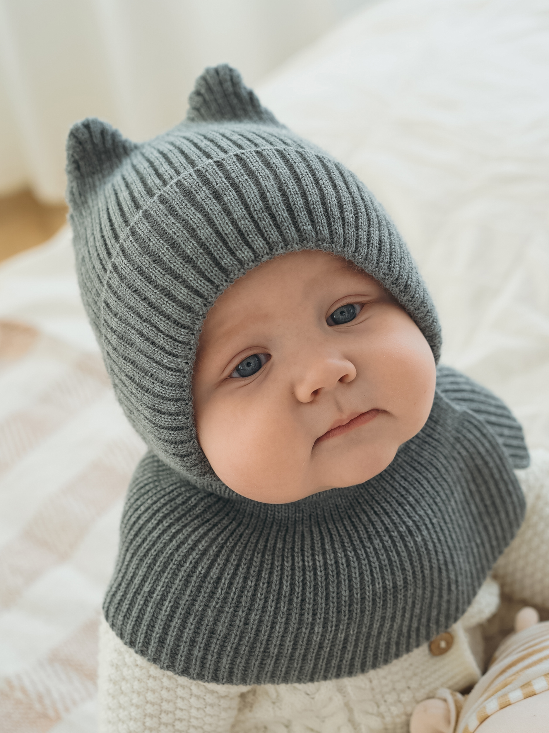 Шапка-шлем Starkoff Kids Д100303 - фото 10