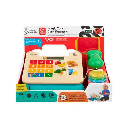 Игрушка Hape Касса с говорящим сканером 7 предм.