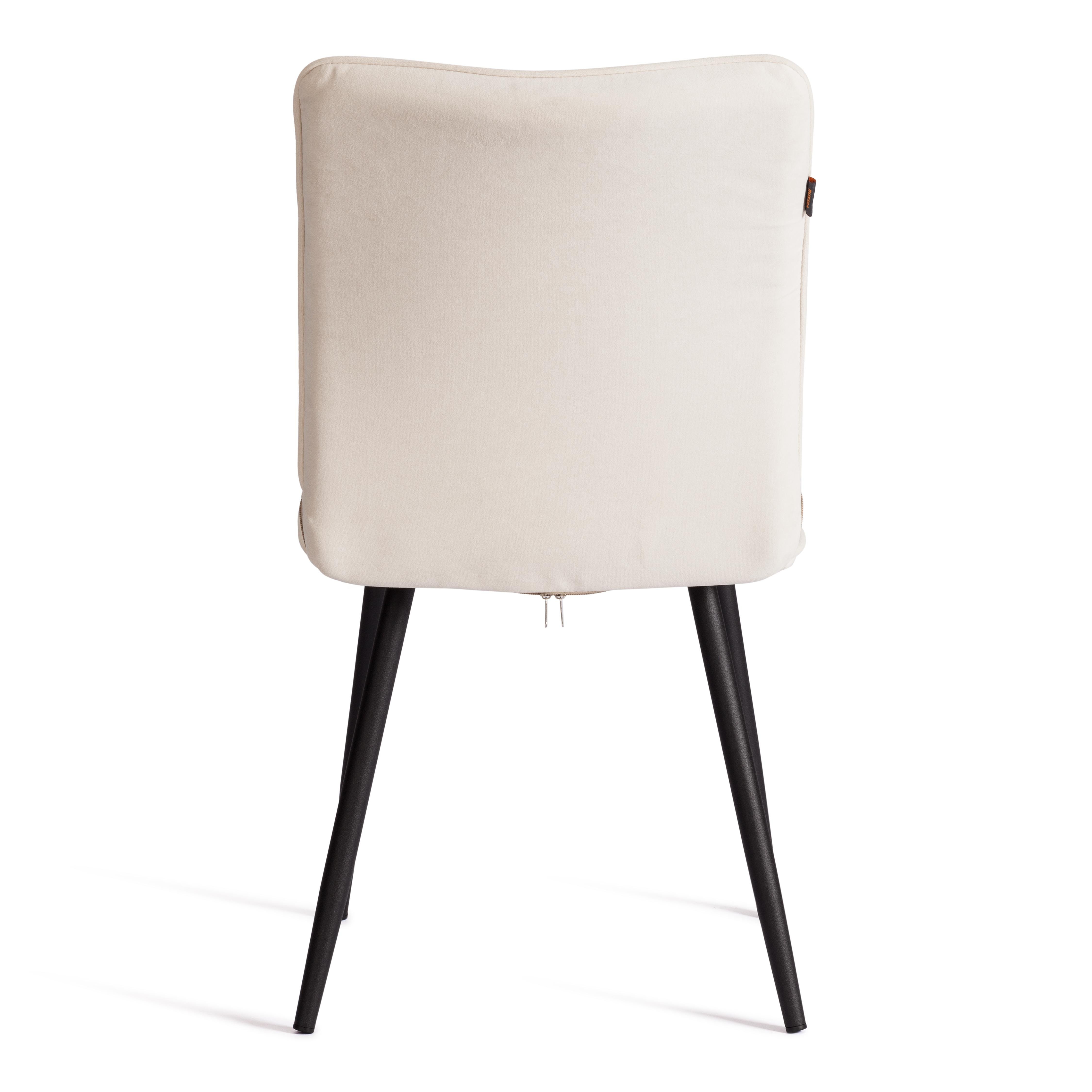 Стул TETCHAIR Bari LT велюр молочный 2 шт. - фото 15