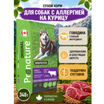 Корм для собак всех пород сухой Pronature Original на говядине 340г