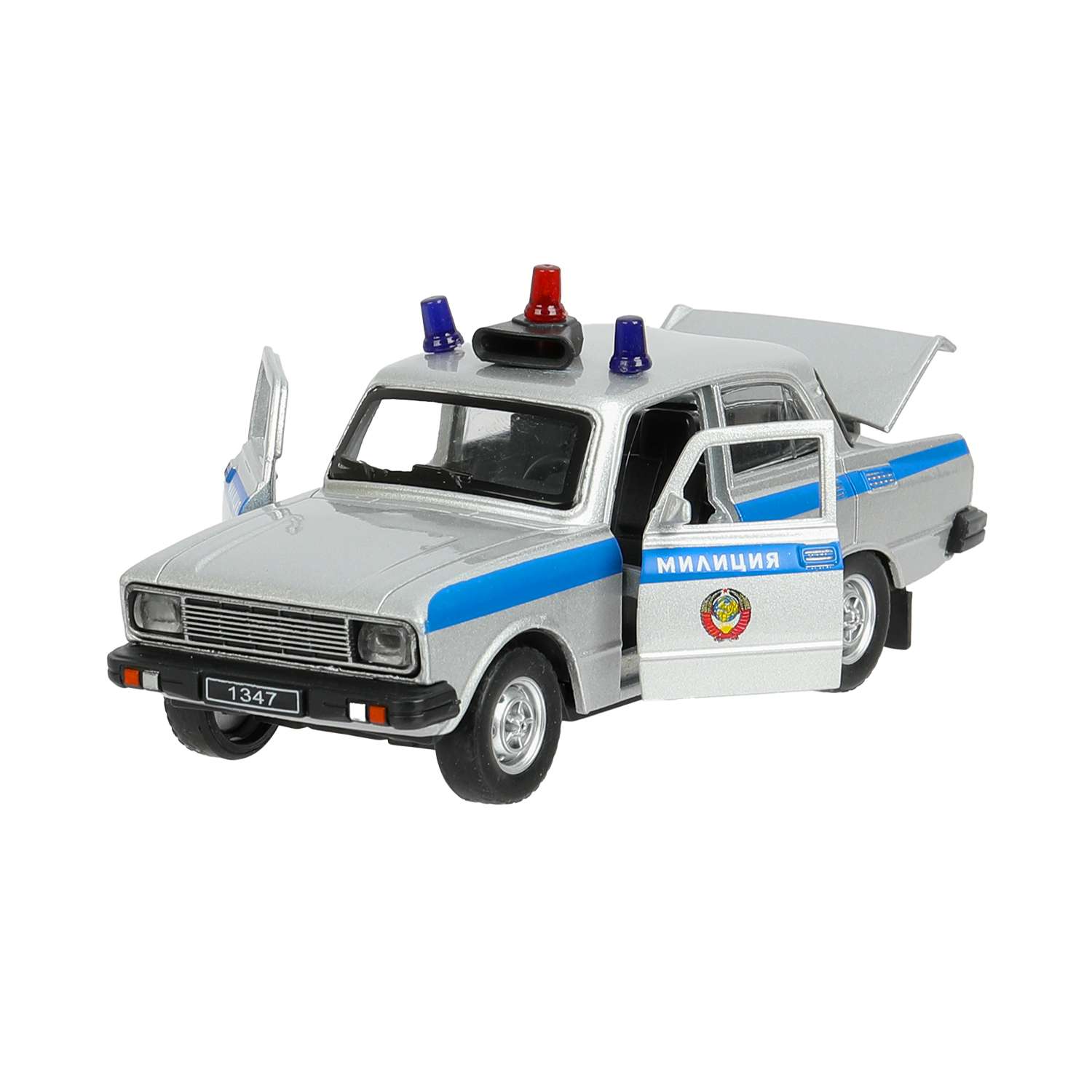 Полицейская машина Технопарк Ретро Милиция 392057 - фото 5
