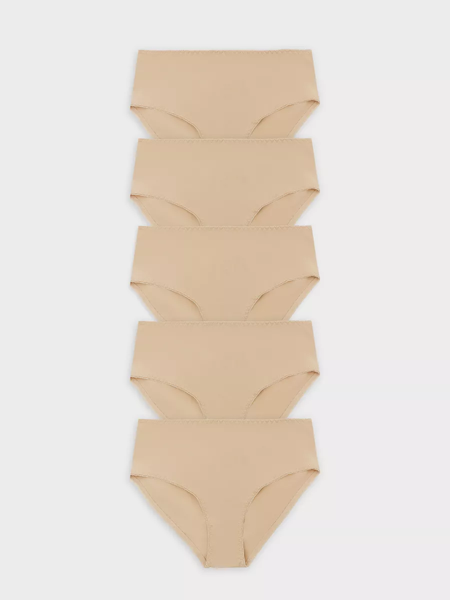 Трусы 5 шт Mark Formelle (Марк Формэль) 412075-5/обжаренный миндаль - фото 13