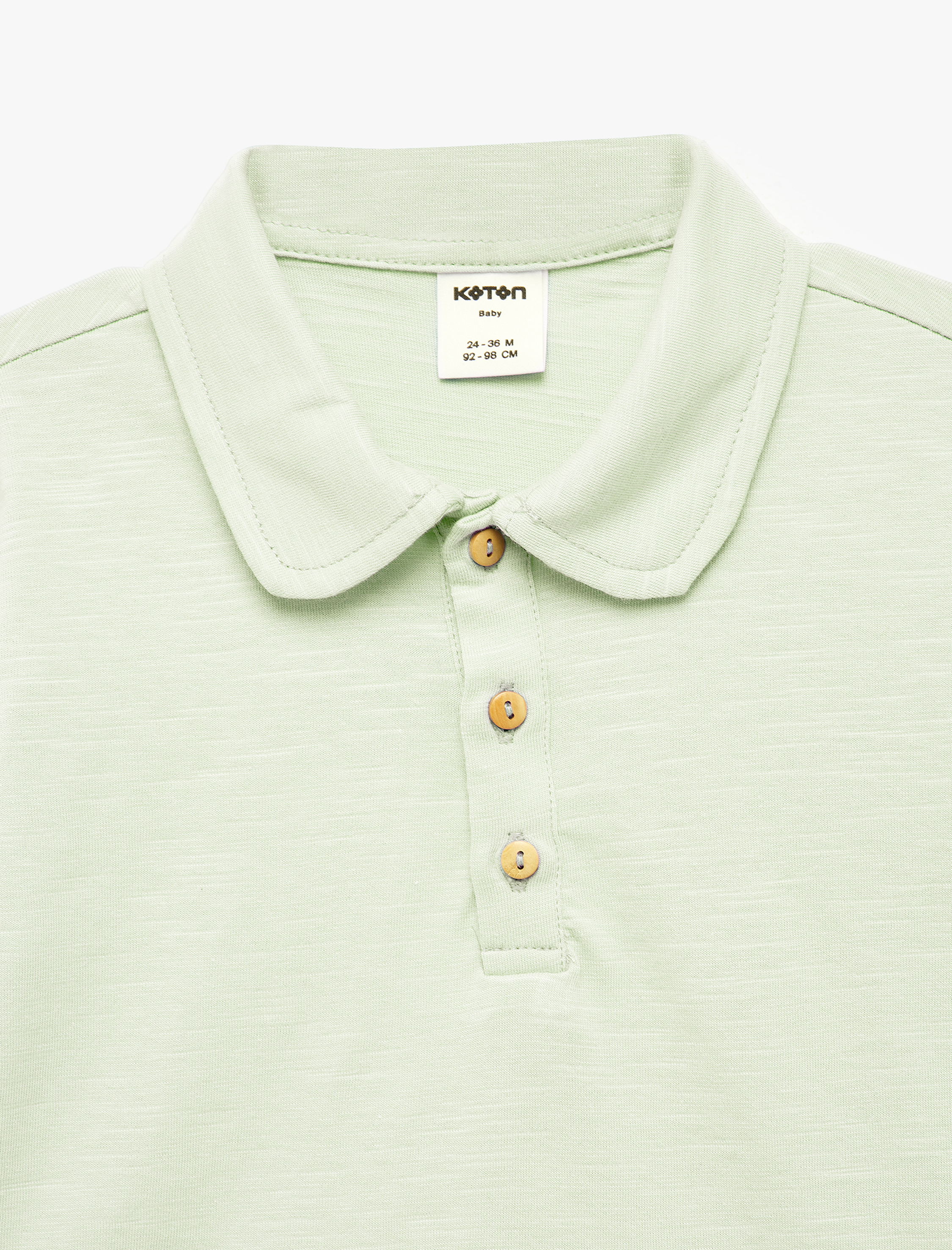 Футболка-поло KOTON 6SMB10050TK753 - фото 3