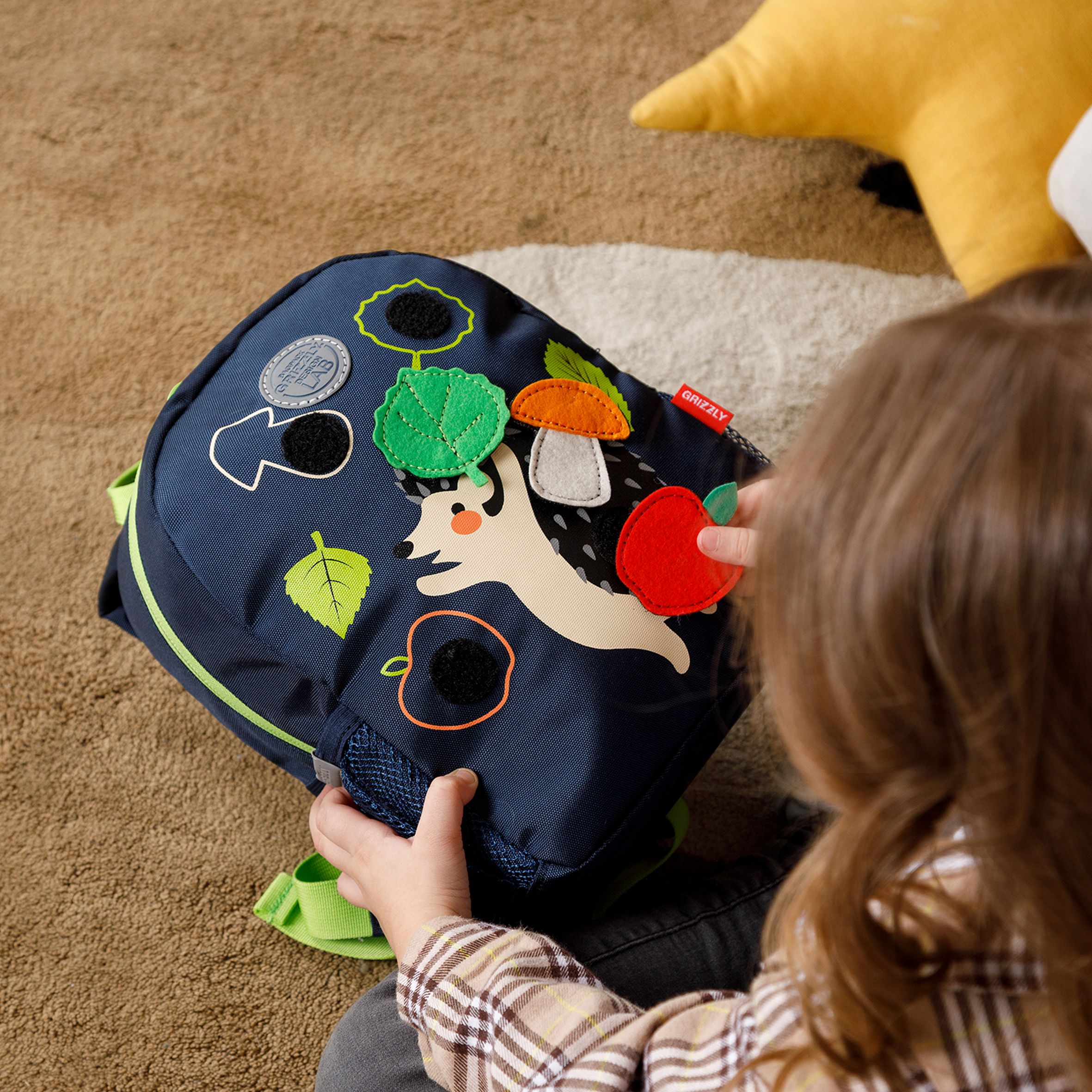 Рюкзак дошкольный Grizzly для мальчика - фото 14