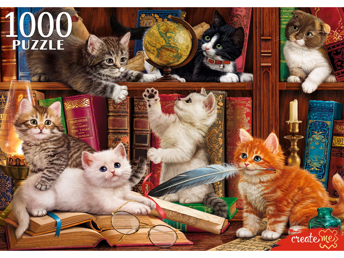 Пазл Рыжий кот классический - фото 1