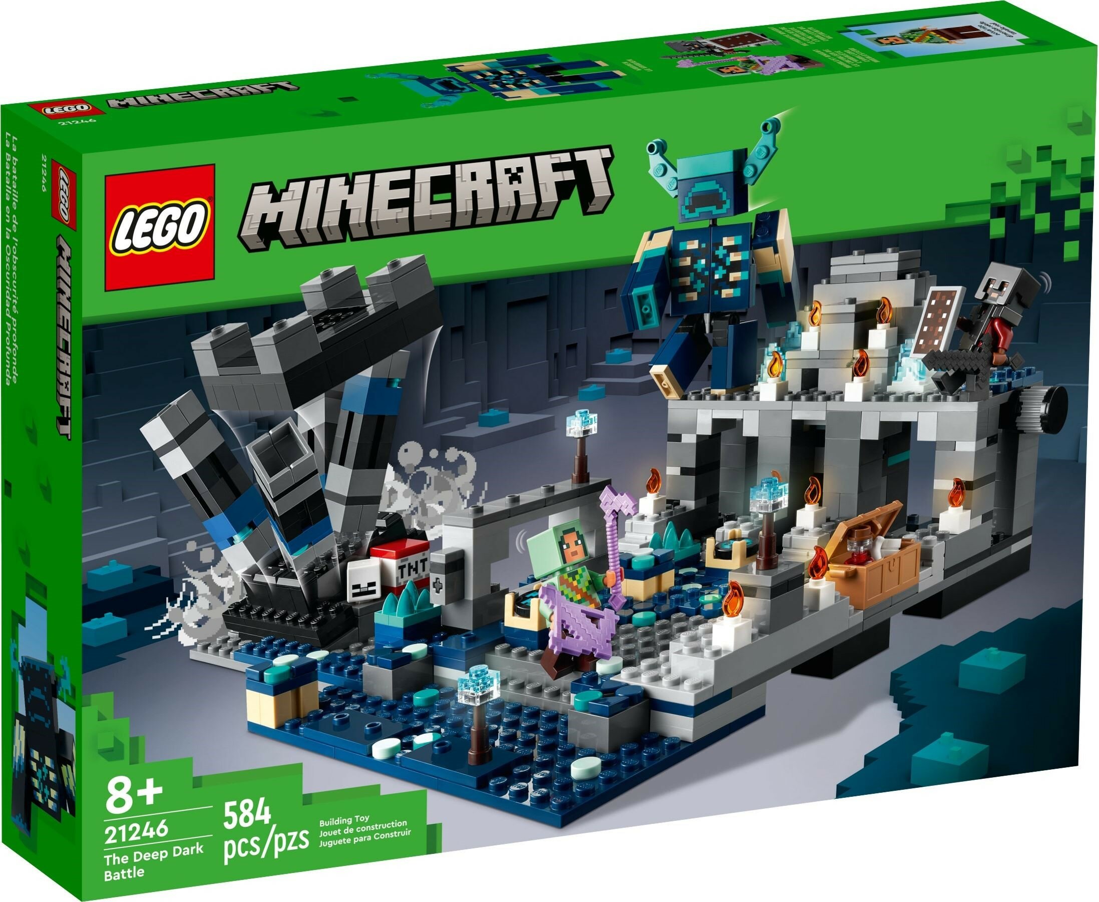 Конструктор LEGO Minecraft 584 дет. - фото 1