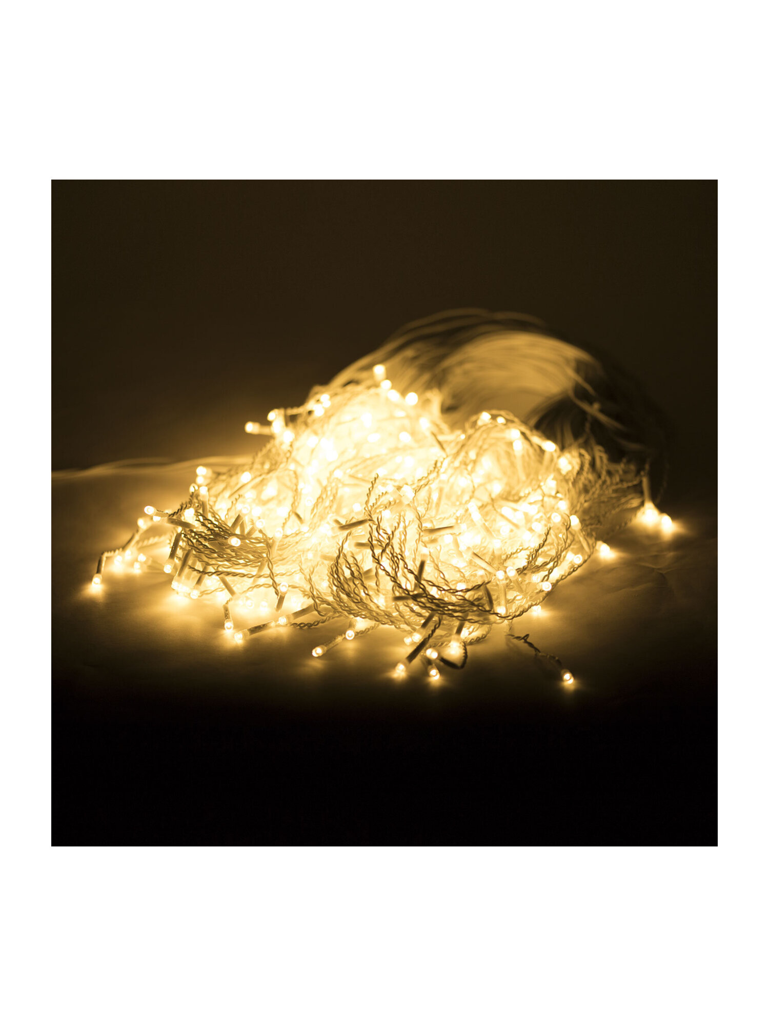 Гирлянда бахрома новогодняя Золотая сказка уличная на дом 25х0,7 м от сети светодиодная - фото 12