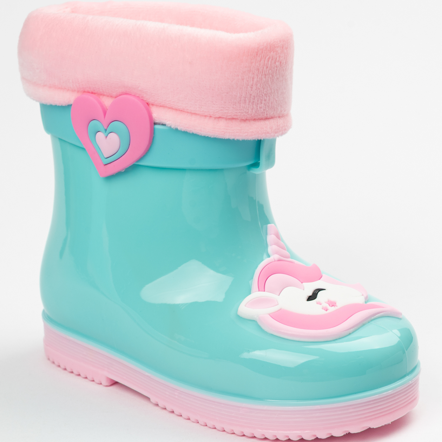 Резиновые сапоги TikkaGo 8U03_2433-1_biruza-pink - фото 4