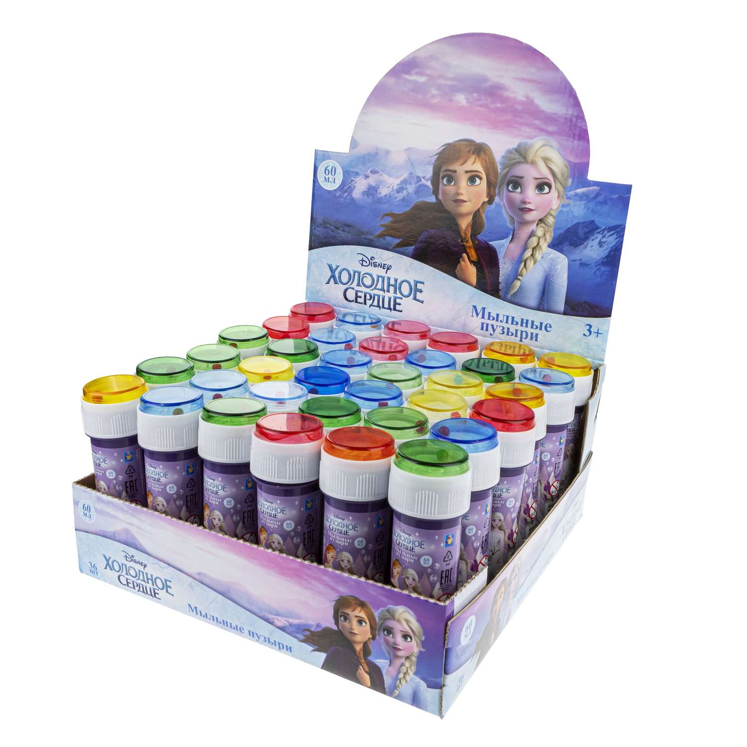 Мыльные пузыри 1TOY Холодное сердце в ассортименте - фото 5