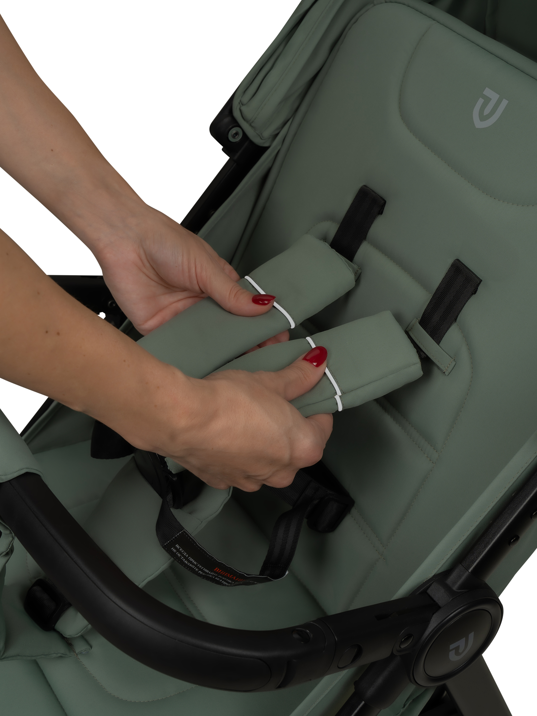 Коляска прогулочная JOVOLA Skill зеленый - фото 23