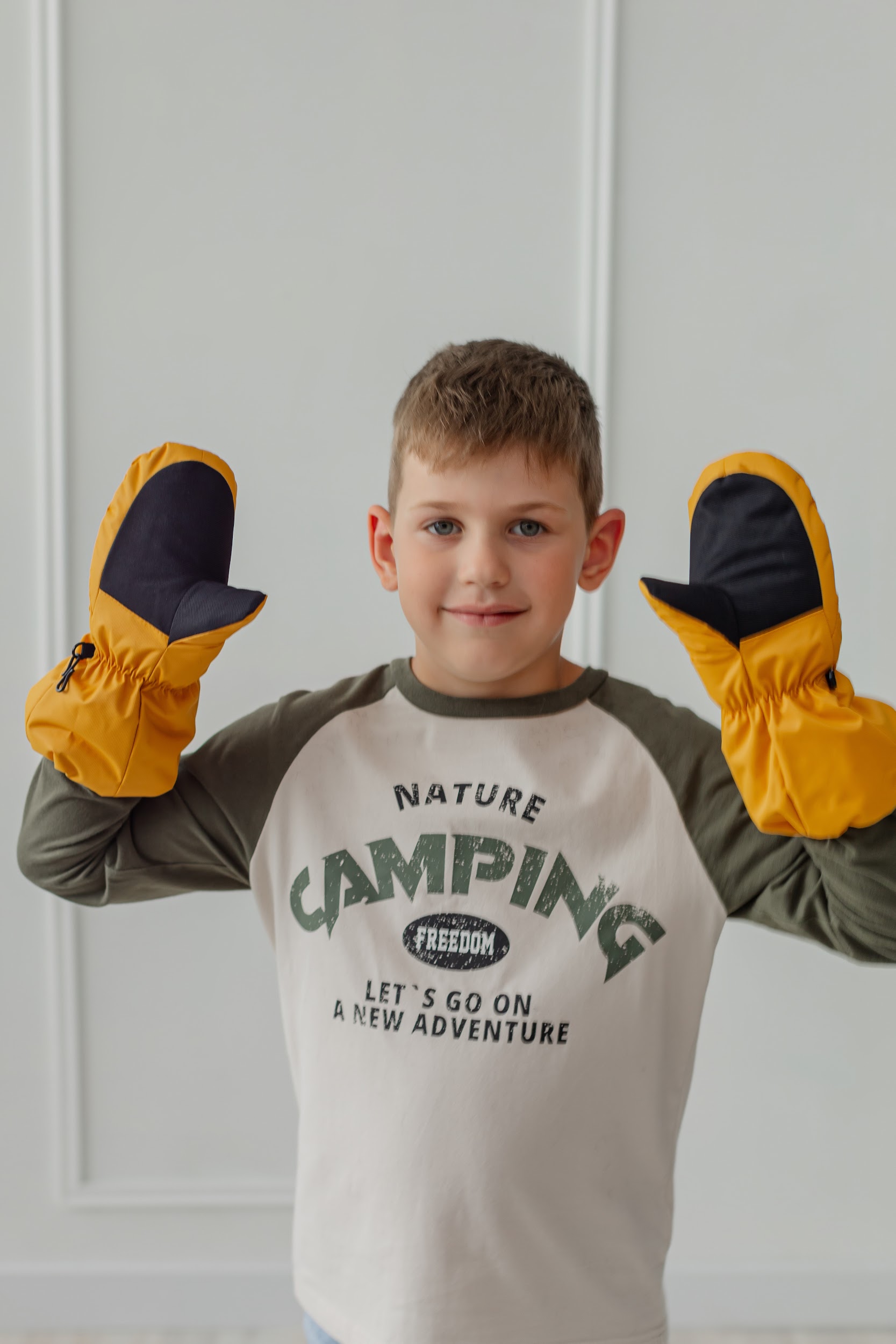 Варежки ARCTICMAGIC Р-296горчичный - фото 2