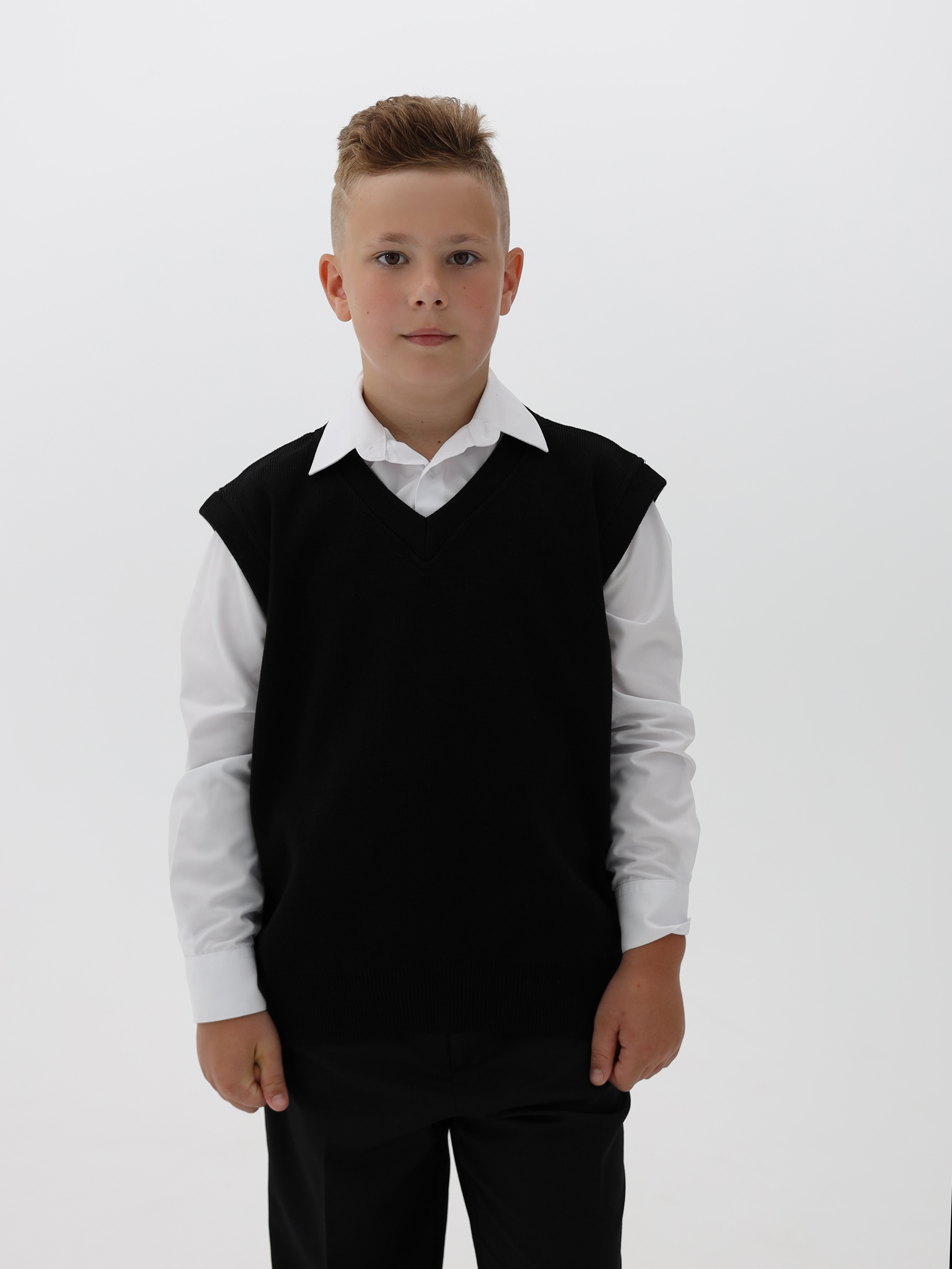 Жилет DECADE 53053BLK - фото 7