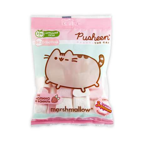 Воздушный зефир Сладкая сказка PUSHEEN Маршмеллоу 125г х 3шт