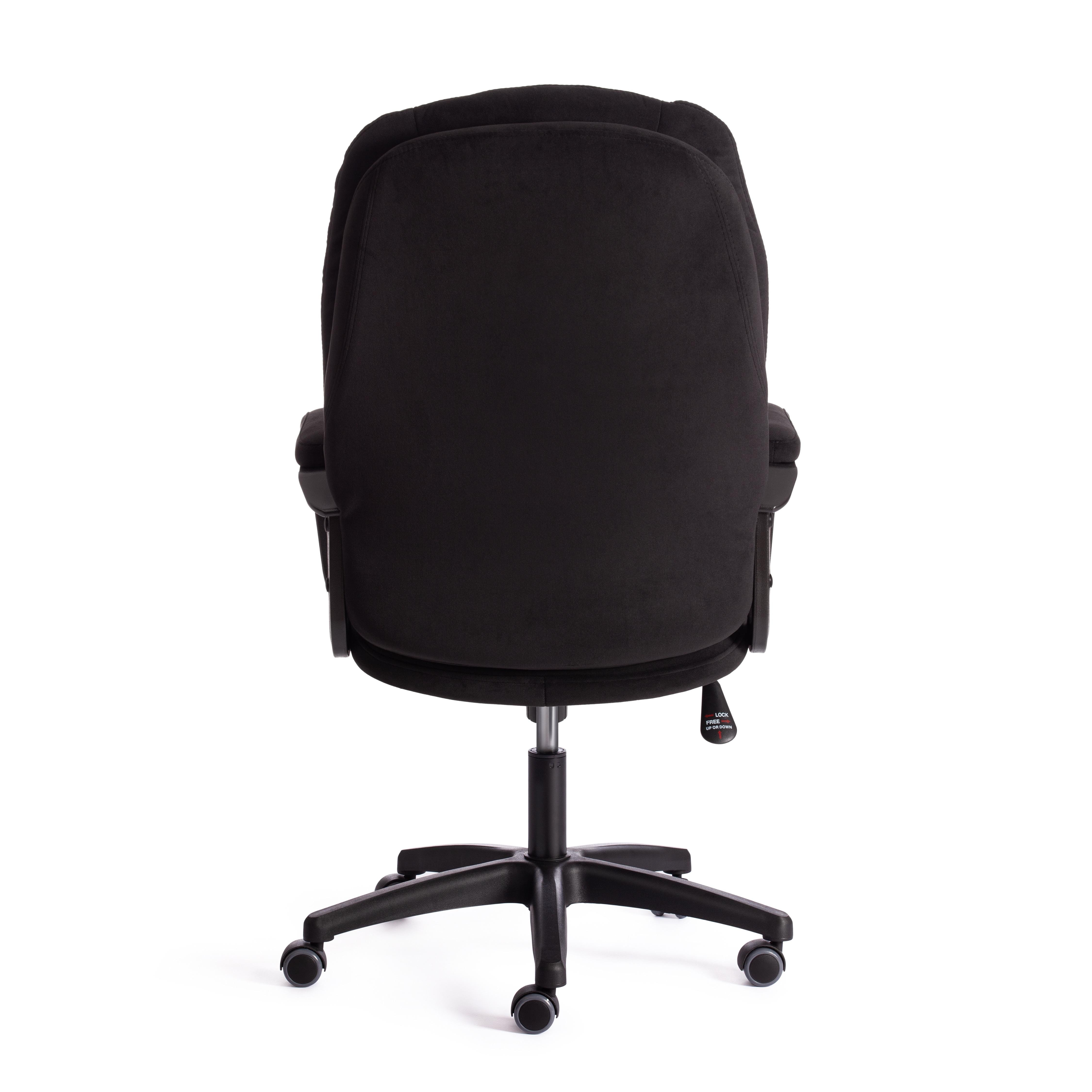 Компьютерное кресло TETCHAIR Комфорт Лт флок черный - фото 5