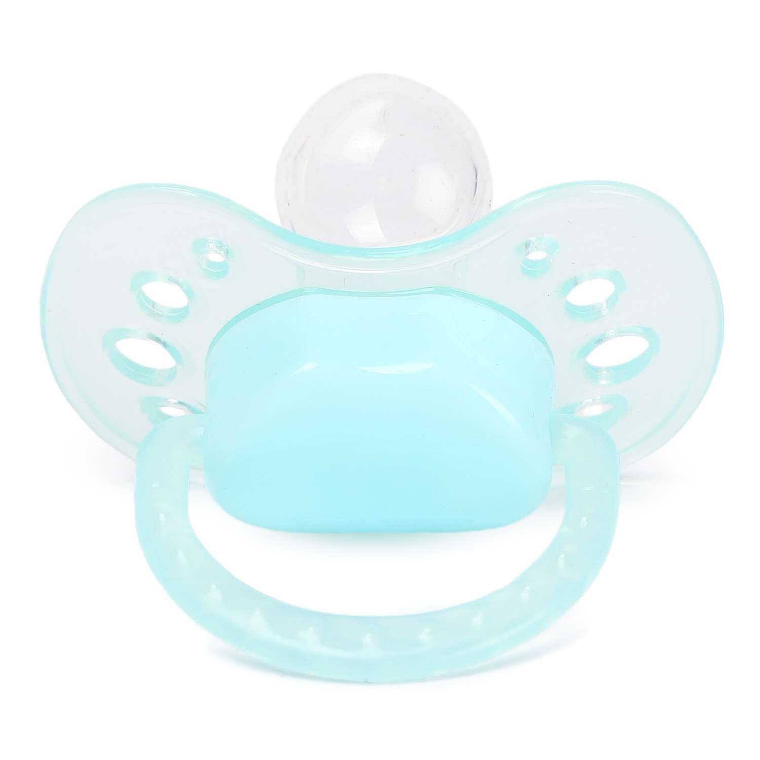 Пустышка BabyGo силикон ортодонтическая от 0 мес. 1 шт. - фото 3