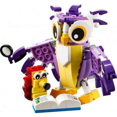 Конструктор LEGO Creator Удивительные лесные обитатели блочный