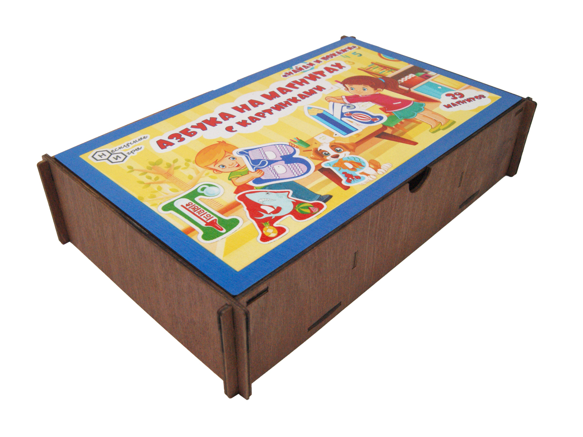 Настольная игра Нескучные игры Азбука на магнитах - фото 5