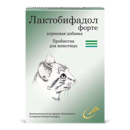 Симбиотик для кошек Компонент Лактобифадол Форте порошок 50г