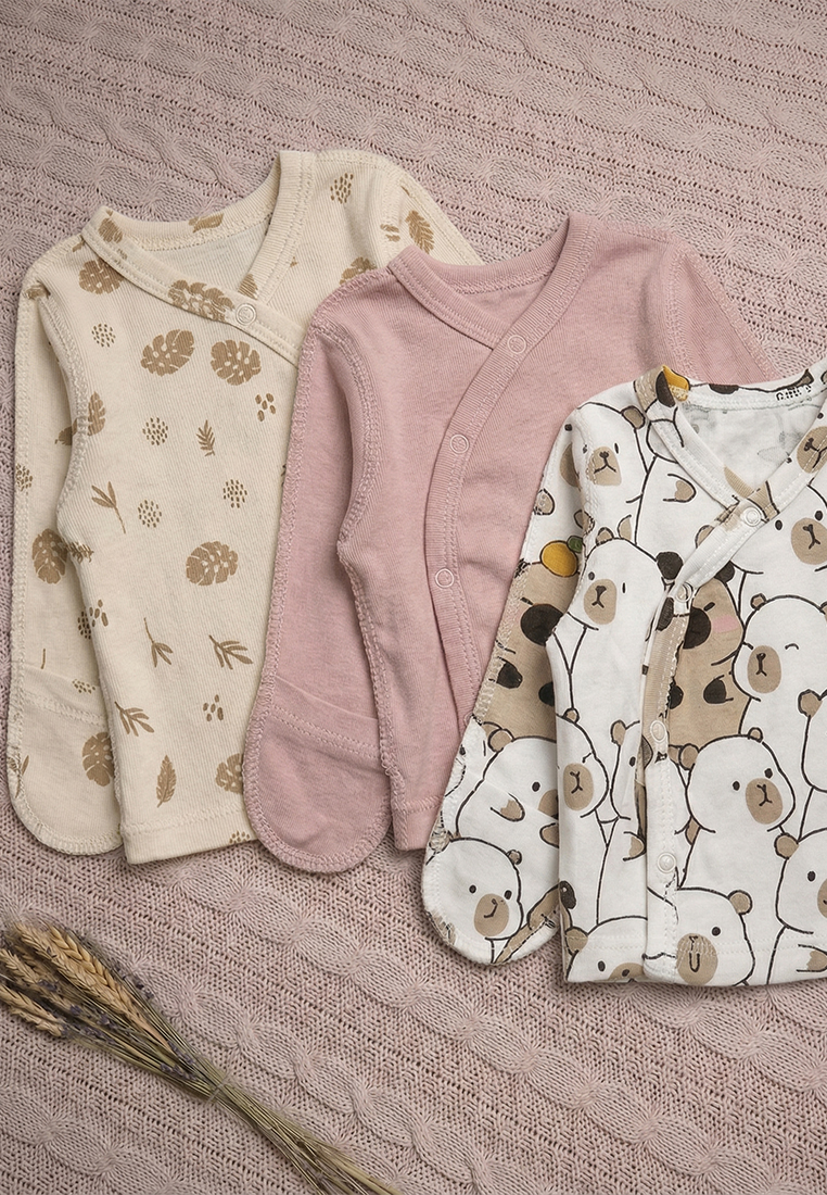 Распашонка 3 шт YOULALA 1204206002 - фото 7