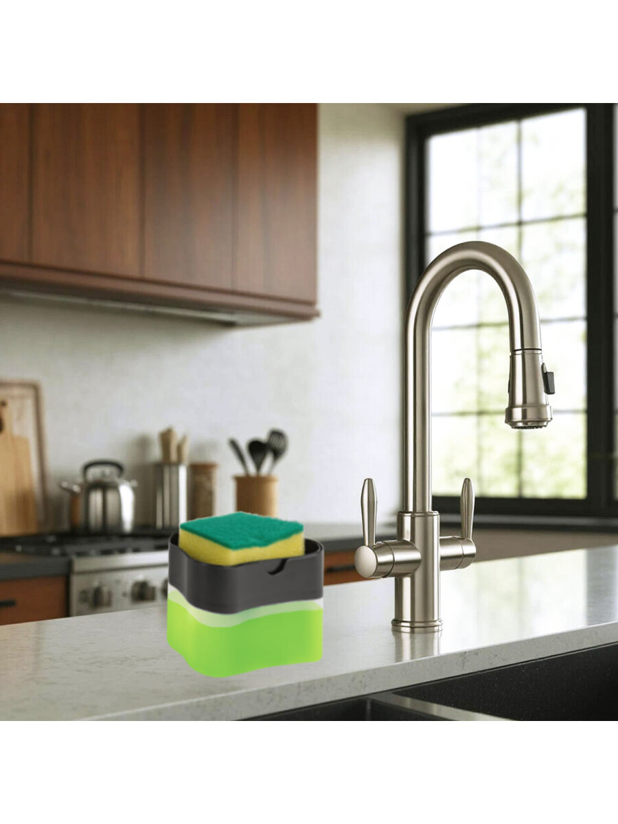 Дозатор Любаша Черный - фото 6