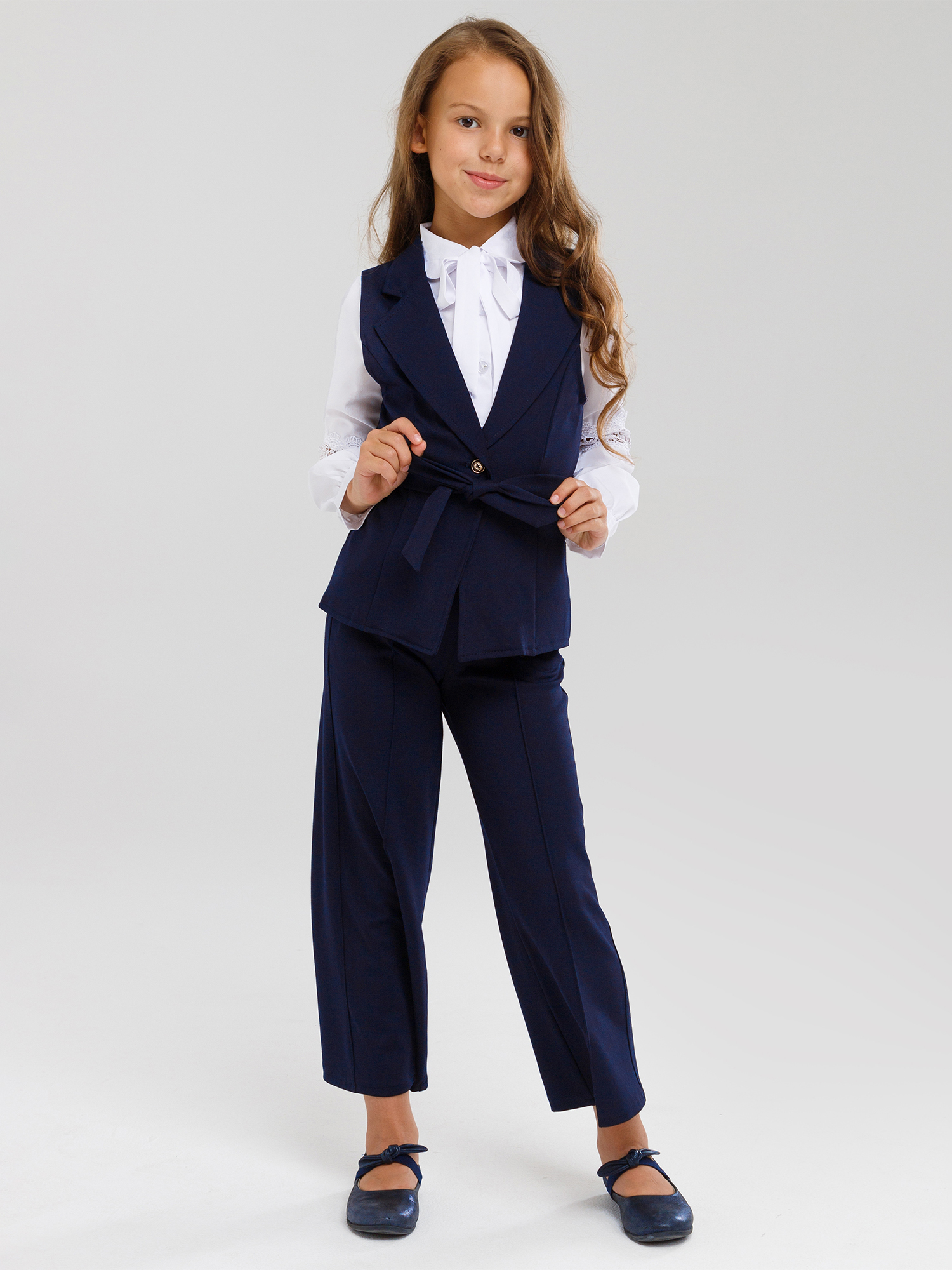 Брюки и жилет СИНЯЯ МОДА VEGA9021A-B39 - фото 2