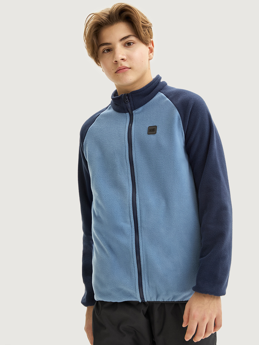 Толстовка NIKASTYLE 4т10324 джинс/неви - фото 1