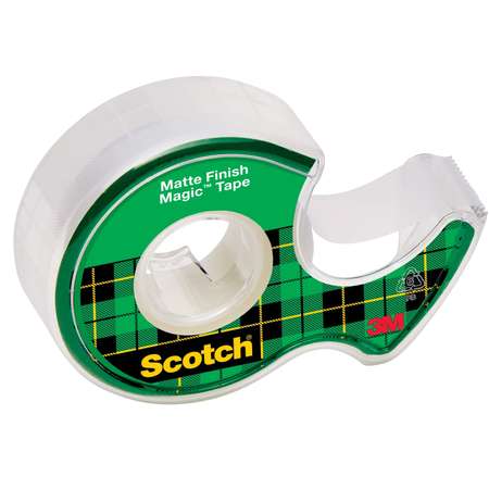 Клейкая лента Scotch матовый (непрозрачный)