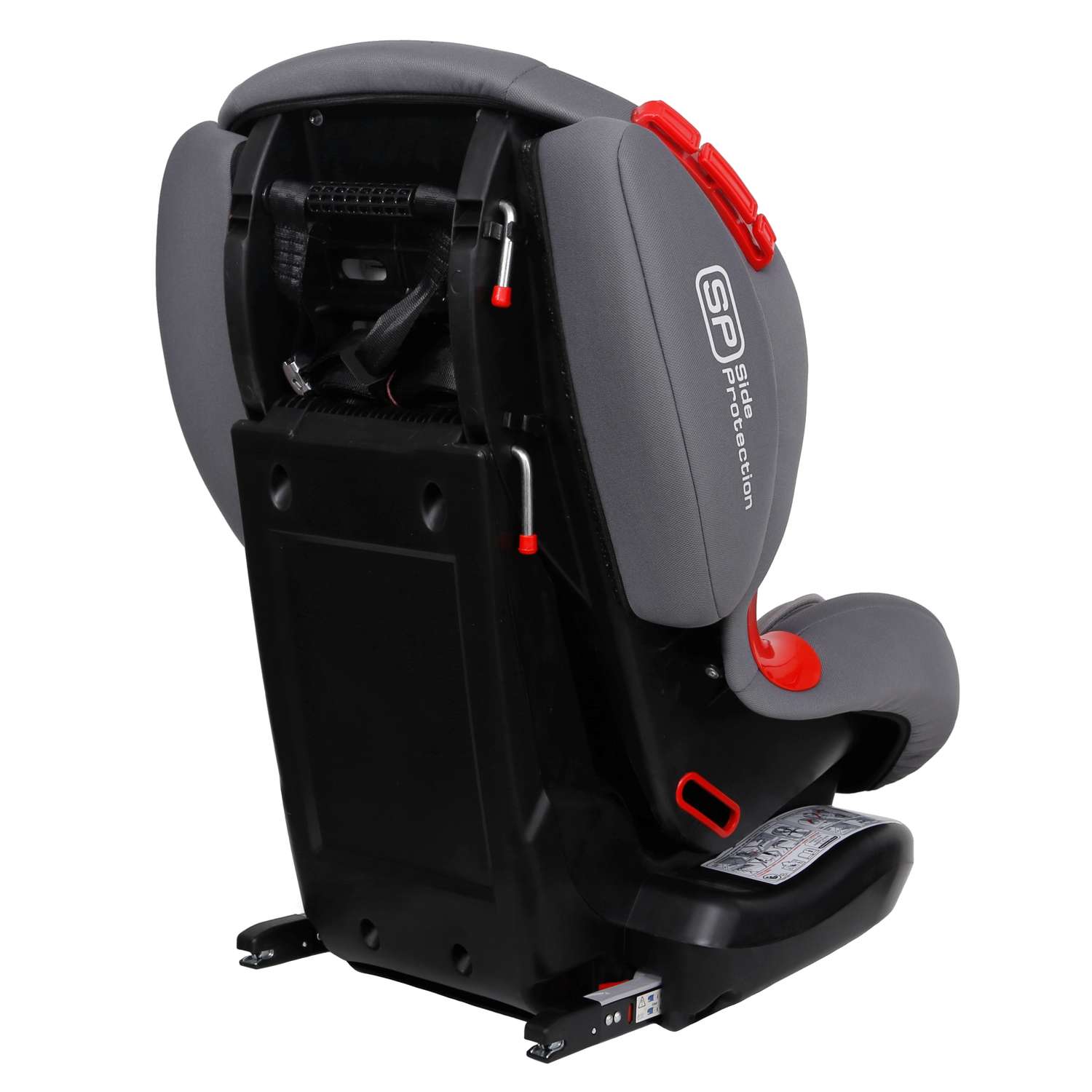 Автокресло Babyton Omega Fix Grey Isofix 1/2 (9-25 кг) - фото 18